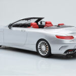 Mercedes AMG S65 A217 Kabriolet Srebrny GT Spirit 1:18 - image 5 of 6