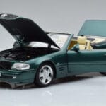 Mercedes SL500 R129 Zielony Metalik Norev 1:18 183753 Metal - image 2 of 8