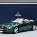 Mercedes SL500 R129 Zielony Metalik Norev 1:18 183753 Metal - image 8 of 8