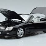 Mercedes SL500 R230 Czarny Norev 1:18 183840 Metal - image 2 of 8