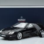 Mercedes SL500 R230 Czarny Norev 1:18 183840 Metal - image 8 of 8