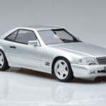 Mercedes SL 73 AMG R129 Brilliant Srebrny Otto 1:18 OT240 Żywica - image 4 of 6