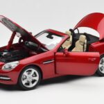Mercedes SLK R172 Designo Zircon Czerwony Minichamps 1:18 B66960513 - image 2 of 8