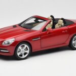 Mercedes SLK R172 Designo Zircon Czerwony Minichamps 1:18 B66960513