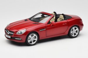 Mercedes SLK R172 Designo Zircon Czerwony Minichamps 1:18 B66960513