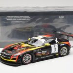 Mercedes SLS AMG GT3 #3 Team Abu Dhabi By Black Falcon K. Al Qubaisi / M. Bleekemolen / B. Schneider Winners Gulf 12 Hours Ab - image 6 of 6