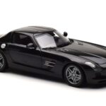 Mercedes SLS AMG Obsidian Czarny Metalic Minichamps 1:18 B66960042 - image 5 of 7