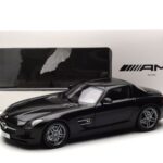 Mercedes SLS AMG Obsidian Czarny Metalic Minichamps 1:18 B66960042 - image 7 of 7