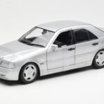 Mercedes C36 AMG W202 Srebrny UT Models 1:18