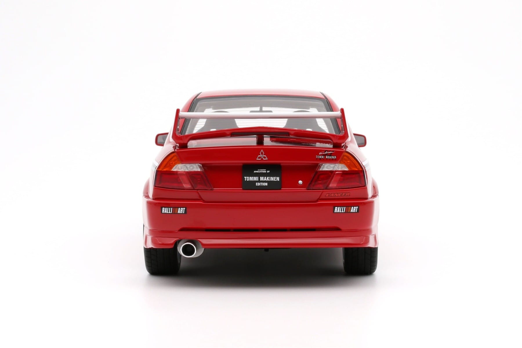 Mitsubishi Lancer Evolution VI CP9A Tommi Makinen Edition Czerwony Otto 1:18 OT422 Żywica — zdjęcie 5 z 5