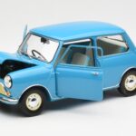 Morris Mini Minor Niebieski Kyosho 1:18 08964BL - image 2 of 8