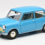 Morris Mini Minor Niebieski Kyosho 1:18 08964BL