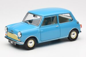 Morris Mini Minor Niebieski Kyosho 1:18 08964BL