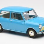 Morris Mini Minor Niebieski Kyosho 1:18 08964BL - image 6 of 8