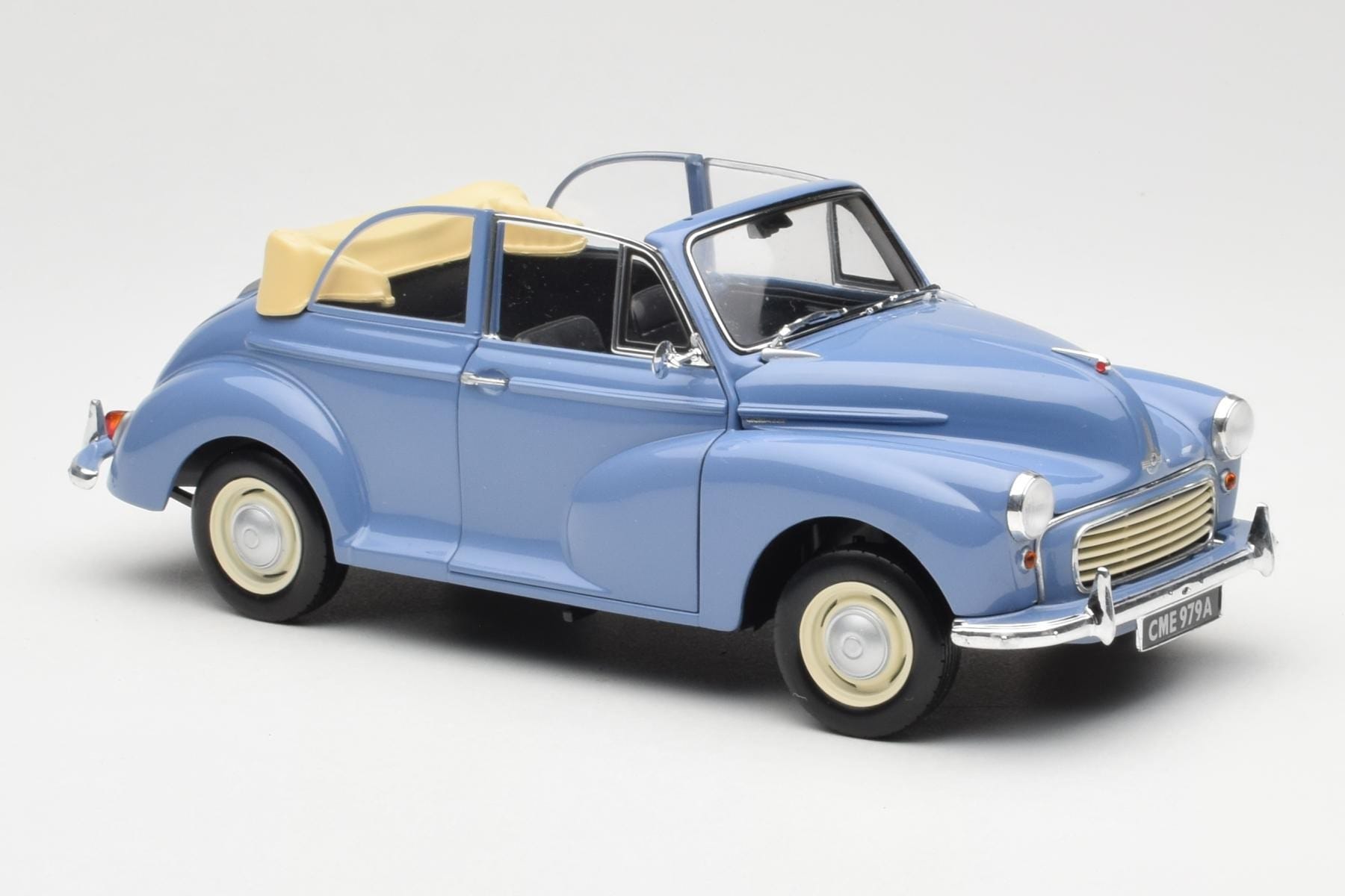 Morris Minor Kabriolet Niebieski Minichamps 1:18 150137030 Metal — zdjęcie 6 z 8