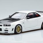 Nissan Skyline GT-R R34 Nismo Z-Tune Biały MotorHelix 1:18