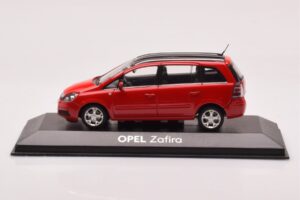 Opel Zafira B OPC Czerwony Minichamps 1:43 400045300