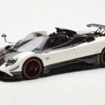 Pagani Zonda Cinque Roadster Biały Benny Almost Real 1:18