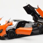 Pagani Zonda F Pomarańczowy St Tropez Almost Real 1:18 - image 2 of 8