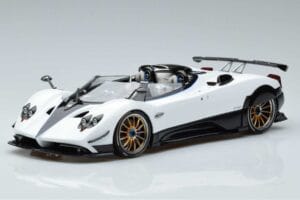 Pagani Zonda HP Barchetta Carbon Fiber Biały LCD 1:18 LCD18009 WH Metal