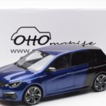 Peugeot 308 GTI Magnetic Niebieski Czarny Otto 1:18 OT922 - image 6 of 6