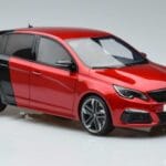 Peugeot 308 T9 GTI Czerwony Otto 1:18 OT368 Żywica - image 4 of 6
