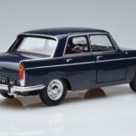 Peugeot 404 Niebieski Norev 1:18 184836 Metal - image 3 of 7