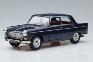 Peugeot 404 Niebieski Norev 1:18 184836 Metal