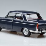 Peugeot 404 Niebieski Norev 1:18 184836 Metal - image 6 of 7