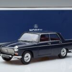 Peugeot 404 Niebieski Norev 1:18 184836 Metal - image 7 of 7