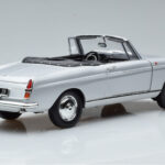 Peugeot 404 Kabriolet Srebrny Norev 1:18 - image 3 of 8