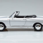 Peugeot 404 Kabriolet Srebrny Norev 1:18 - image 5 of 8
