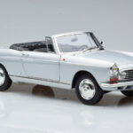 Peugeot 404 Kabriolet Srebrny Norev 1:18 - image 6 of 8