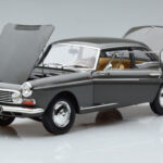 Peugeot 404 Coupe Graphite Szary Norev 1:18 - image 2 of 7