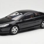 Peugeot 407 Coupe Czarny Norev 1:18