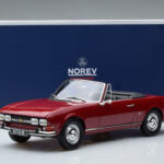 Peugeot 504 Kabriolet Czerwony Norev 1:18 - image 8 of 8