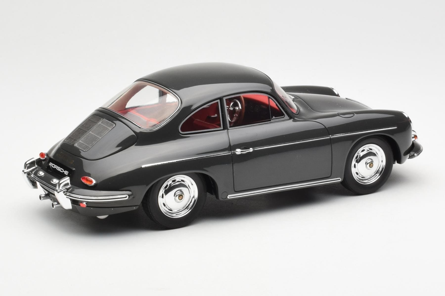 Porsche 356B 2000 GS Carrera 2 Szary GT Spirit 1:18 GT793 Żywica — zdjęcie 2 z 6