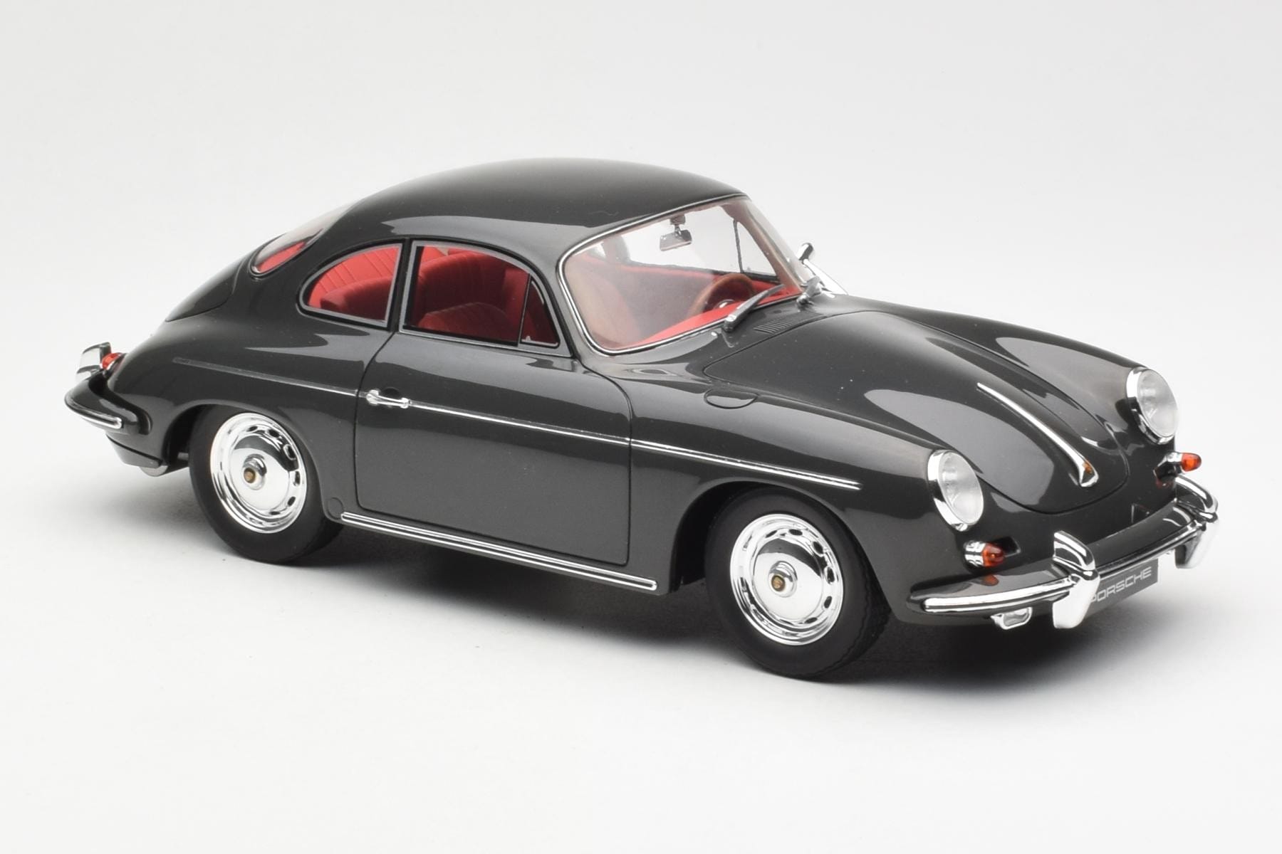 Porsche 356B 2000 GS Carrera 2 Szary GT Spirit 1:18 GT793 Żywica — zdjęcie 4 z 6
