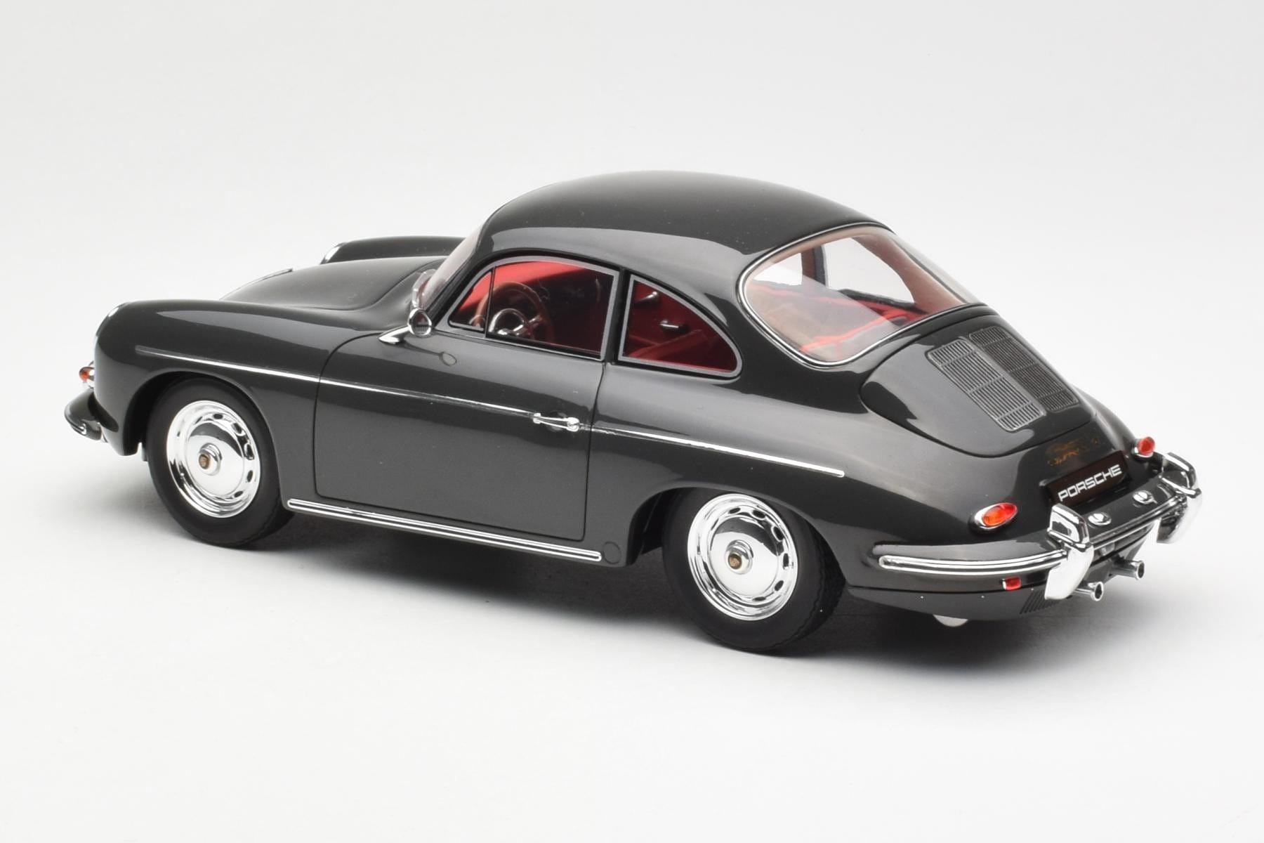 Porsche 356B 2000 GS Carrera 2 Szary GT Spirit 1:18 GT793 Żywica — zdjęcie 5 z 6