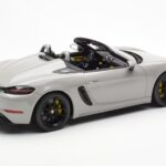 Porsche 718 Spyder Crayon Szary GT Spirit 1:18 GT436 - image 2 of 6