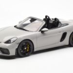 Porsche 718 Spyder Crayon Szary GT Spirit 1:18 GT436