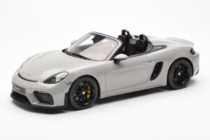 Porsche 718 Spyder Crayon Szary GT Spirit 1:18 GT436