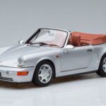 Porsche 911 964 Carrera 2 Kabriolet Srebrny Norev 1:18 187330 Metal