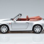 Porsche 911 964 Carrera 2 Kabriolet Srebrny Norev 1:18 187330 Metal - image 4 of 7