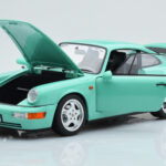 Porsche 911 964 Carrera 2 Mint Zielony Norev 1:18 - image 2 of 8