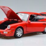 Porsche 911 964 Carrera 2 Czerwony Norev 1:18 187320 Metal - image 2 of 7