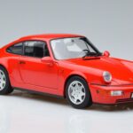 Porsche 911 964 Carrera 2 Czerwony Norev 1:18 187320 Metal - image 5 of 7