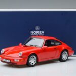 Porsche 911 964 Carrera 2 Czerwony Norev 1:18 187320 Metal - image 7 of 7
