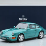 Porsche 911 964 Carrera 2 Wimbledon Zielony Norev 1:18 - image 8 of 8