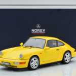 Porsche 911 964 Carrera 2 Żółty Norev 1:18 - image 8 of 8